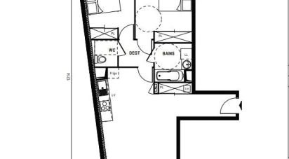 Apartment 3 rooms of 64 m² in Muret (31600)