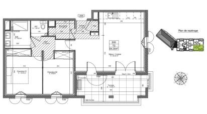 Appartement 4 pièces de 66 m² à Sarrians (84260)