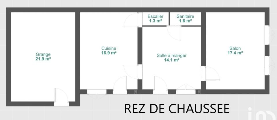 Maison 5 pièces de 90 m² à Néry (60320)
