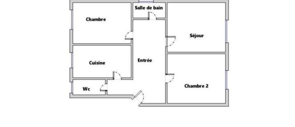 Appartement 3 pièces de 65 m² à Enghien-les-Bains (95880)