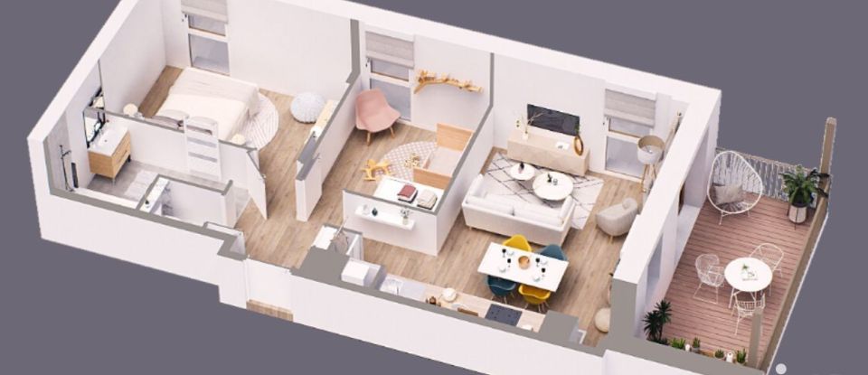 Appartement 2 pièces de 41 m² à Coupvray (77700)