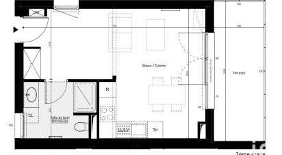 Appartement 1 pièce de 34 m² à Noisy-le-Grand (93160)
