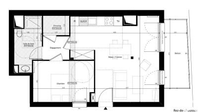 Appartement 2 pièces de 53 m² à Noisy-le-Grand (93160)