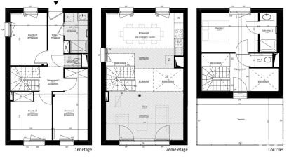 Appartement 5 pièces de 105 m² à Noisy-le-Grand (93160)