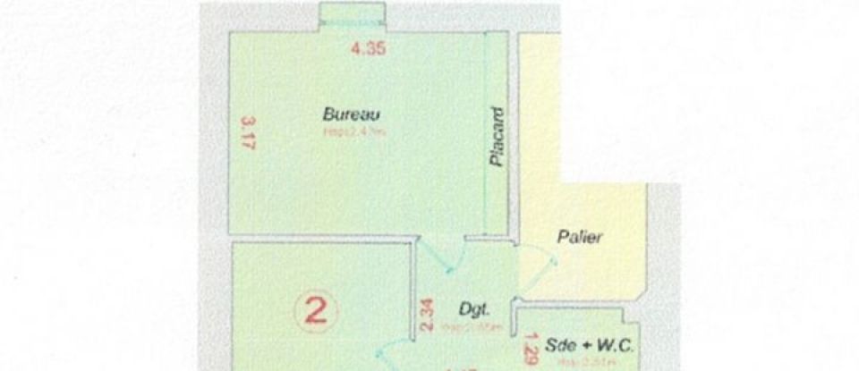 Bureaux de 52 m² à Saint-Germain-en-Laye (78100)