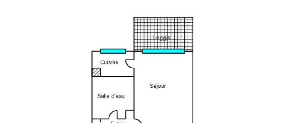Appartement 1 pièce de 28 m² à Cassis (13260)
