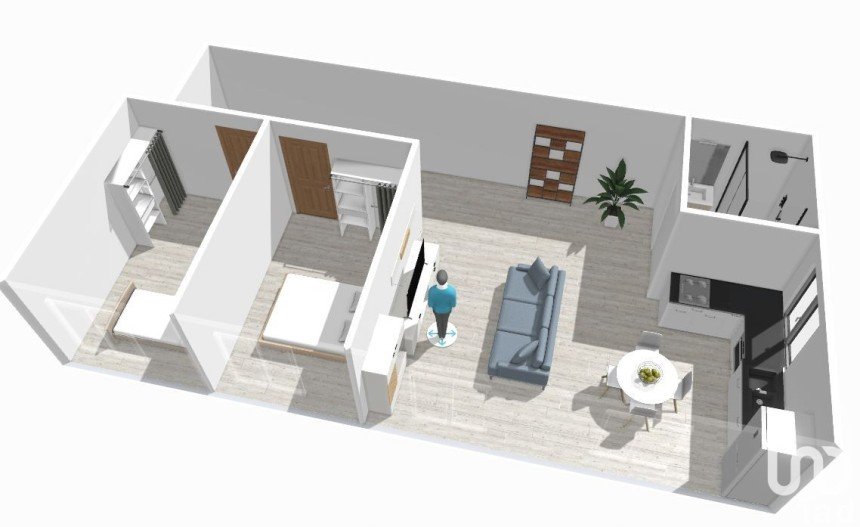 Apartment 3 rooms of 67 m² in Sainte-Foy-l'Argentière (69610)
