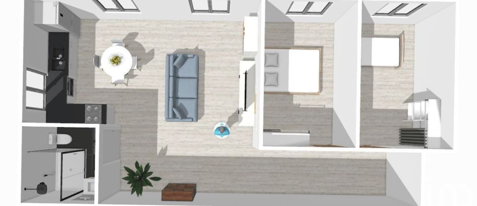 Appartement 3 pièces de 67 m² à Sainte-Foy-l'Argentière (69610)