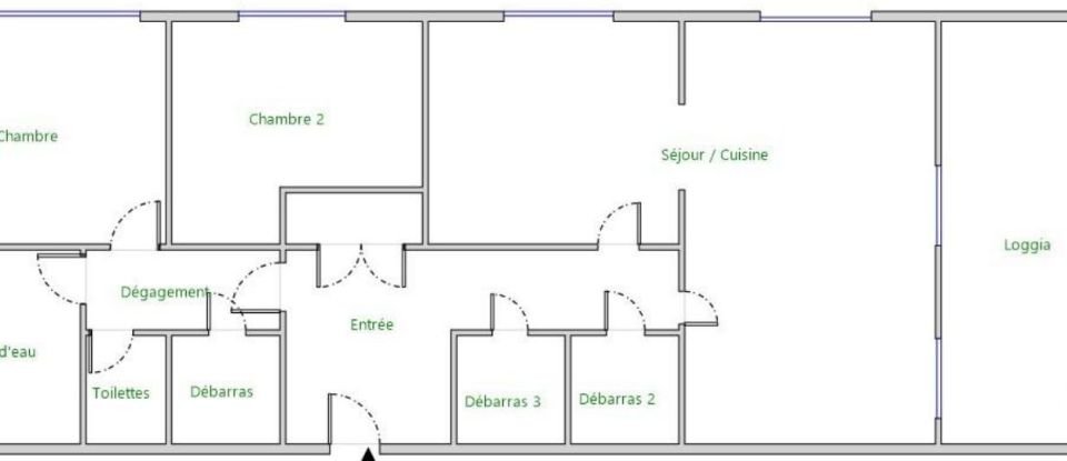 Appartement 4 pièces de 80 m² à Saint-Herblain (44800)