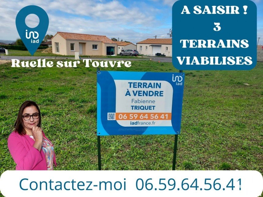 Land of 542 m² in Ruelle-sur-Touvre (16600)