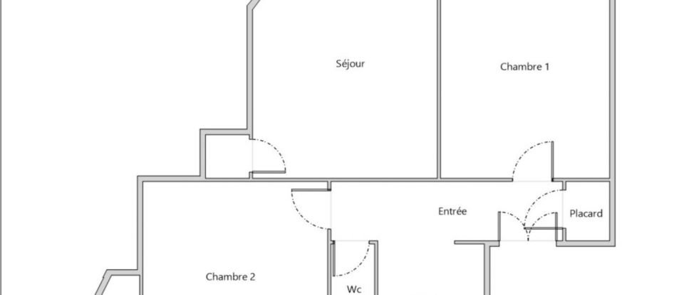 Appartement 3 pièces de 62 m² à Montrouge (92120)