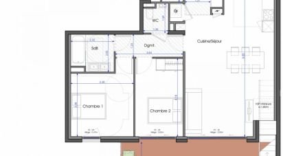 Appartement 3 pièces de 74 m² à Bormes-les-Mimosas (83230)
