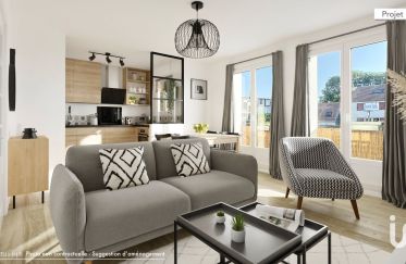 Apartment 4 rooms of 61 m² in Brie-Comte-Robert (77170)