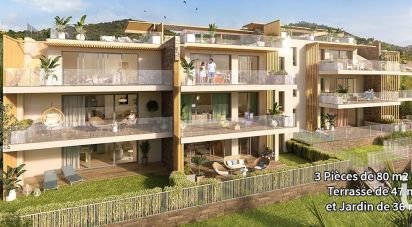 Apartment 3 rooms of 80 m² in Bormes-les-Mimosas (83230)