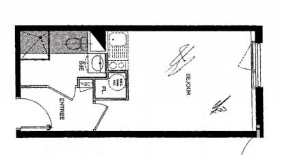 Appartement 1 pièce de 21 m² à Carquefou (44470)