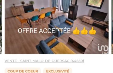 Maison 4 pièces de 110 m² à Saint-Malo-de-Guersac (44550)