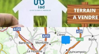 Terrain de 1 004 m² à Saint-Georges-sur-Fontaine (76690)