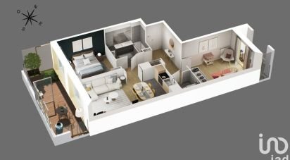 Apartment 3 rooms of 69 m² in Paris (75015)