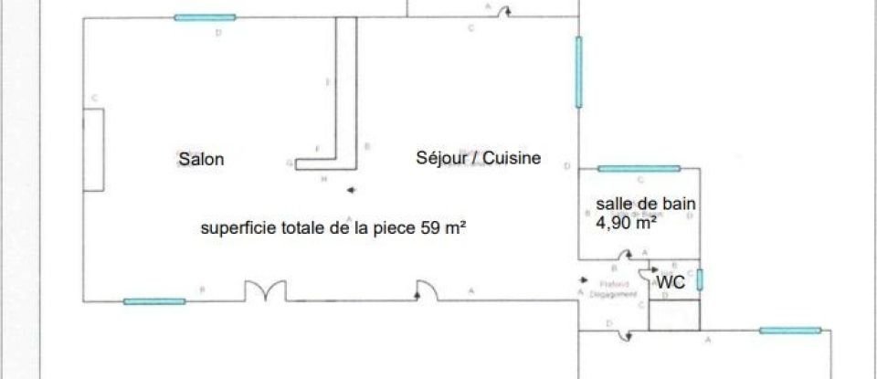 Maison 4 pièces de 101 m² à Orbigny (37460)