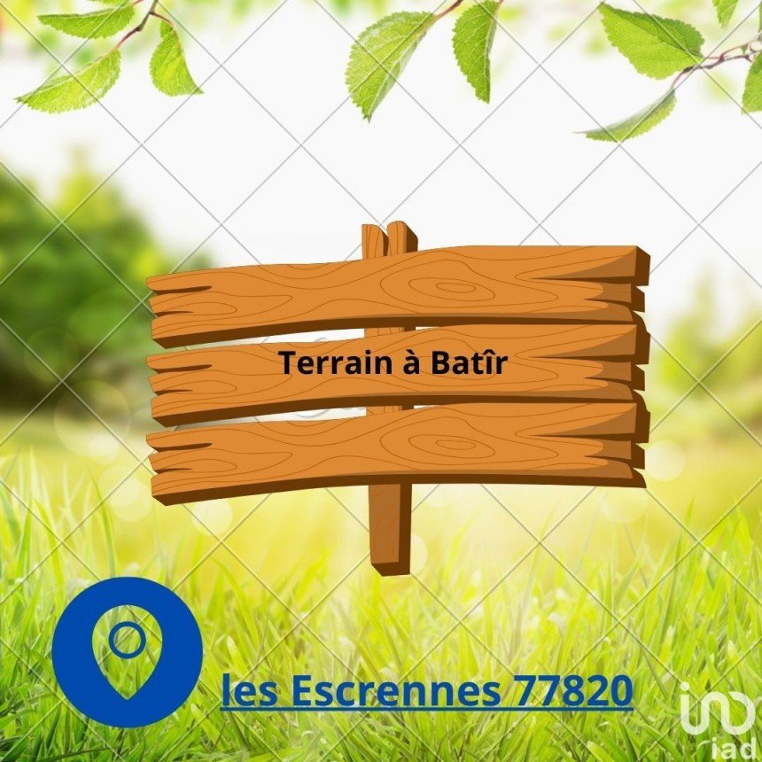Terrain de 558 m² à Les Écrennes (77820)