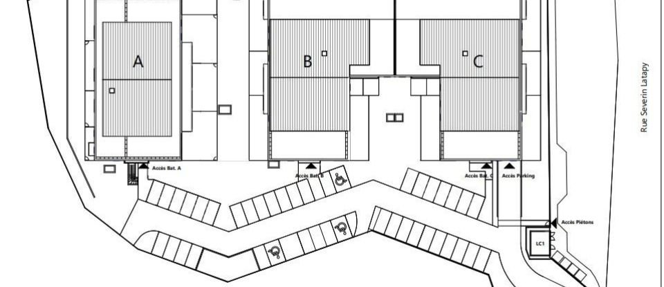 Appartement 3 pièces de 68 m² à Boucau (64340)