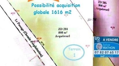 Land of 809 m² in Écourt-Saint-Quentin (62860)