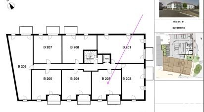 Appartement 2 pièces de 43 m² à Mimizan (40200)