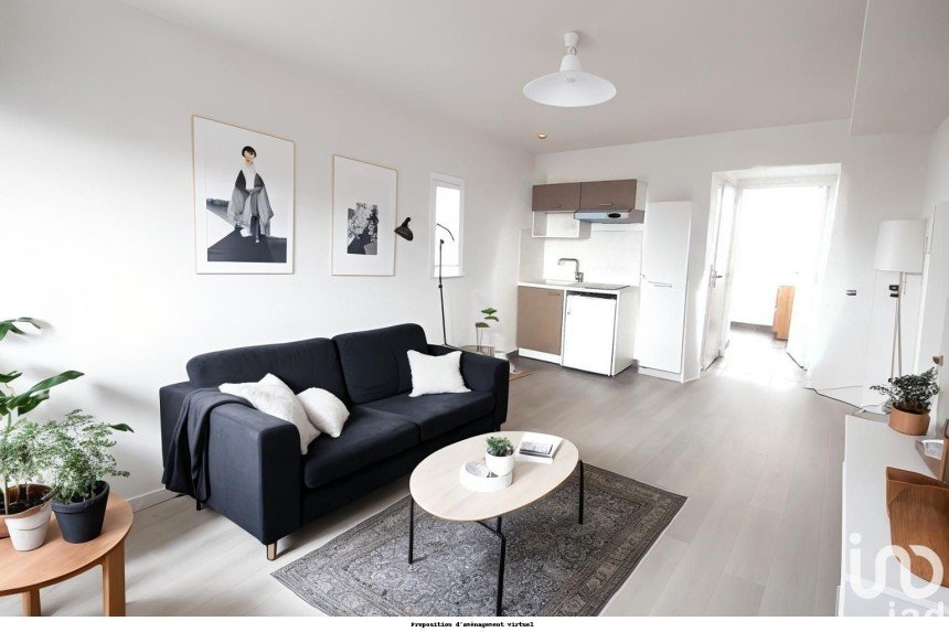 Appartement 1 pièce de 28 m² à Angers (49100)