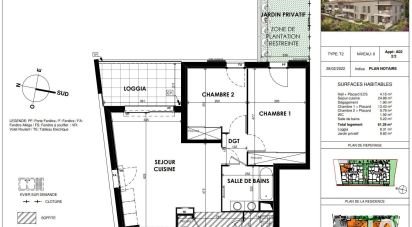 Appartement 3 pièces de 61 m² à Cogolin (83310)