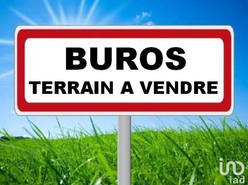 Land of 1,000 m² in Buros (64160)