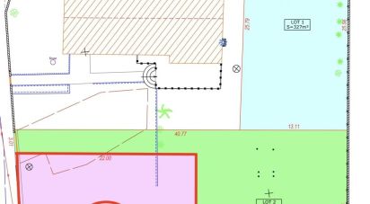 Land of 352 m² in Aigues-Vives (11800)