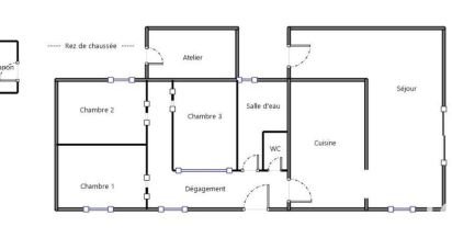 House 4 rooms of 95 m² in Montélimar (26200)