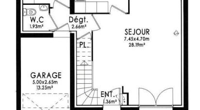 Maison 5 pièces de 102 m² à THEIX (56450)