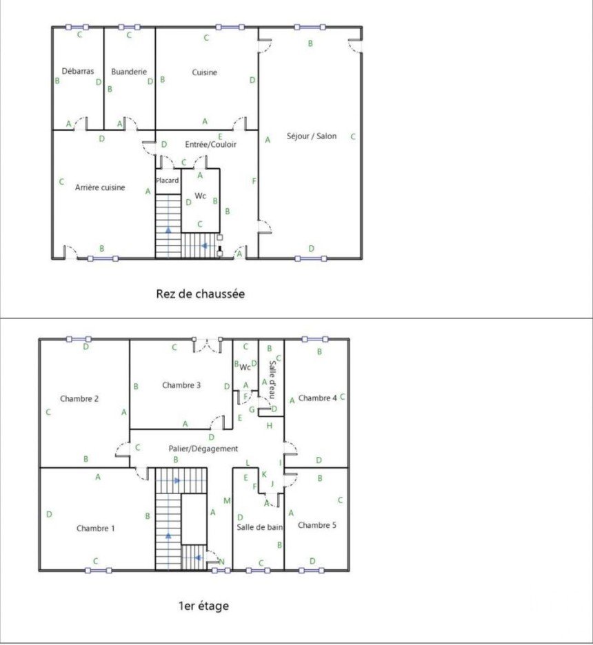 Maison 8 pièces de 154 m² à Meslay-du-Maine (53170)