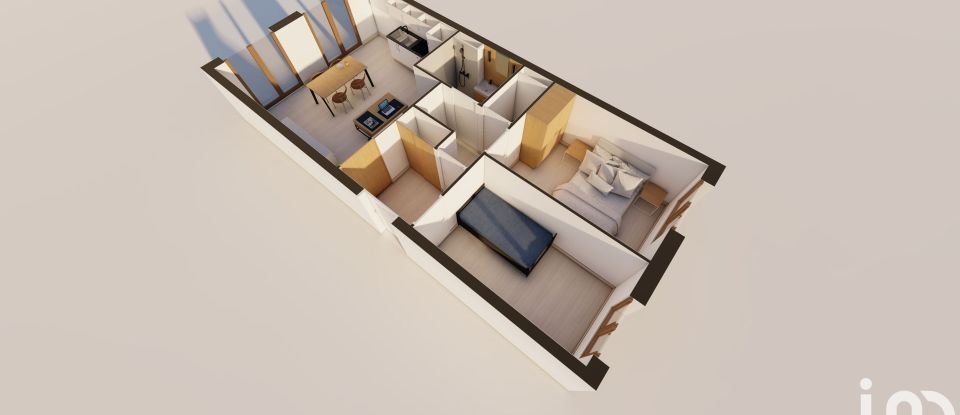 Appartement 3 pièces de 48 m² à Thorigny-sur-Marne (77400)