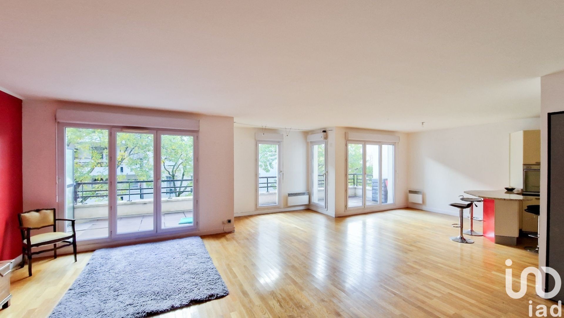 Appartement 4 pièce(s) 109 m²à vendre Villeneuve-la-garenne