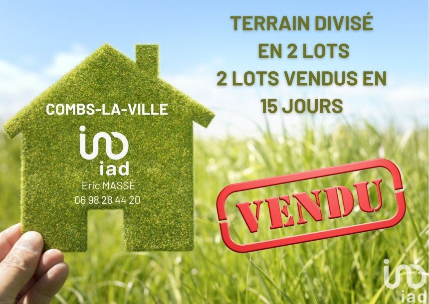 Land of 261 m² in Combs-la-Ville (77380)
