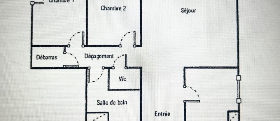 Apartment 3 rooms of 67 m² in Cergy (95000)