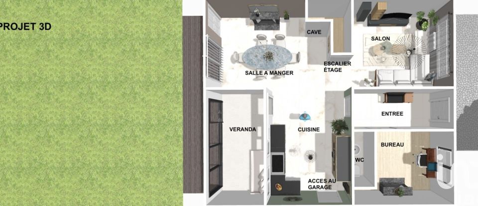 Maison 7 pièces de 132 m² à Fournes-en-Weppes (59134)