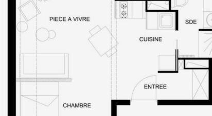 Apartment 2 rooms of 34 m² in Ax-les-Thermes (09110)