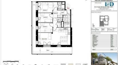 Apartment 4 rooms of 87 m² in Rouen (76000)