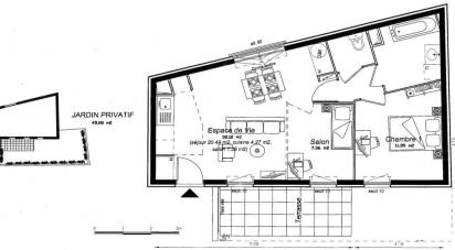 Appartement 2 pièces de 53 m² à Ermont (95120)