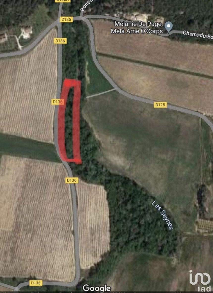 Terrain de 4 298 m² à Serviers-et-Labaume (30700)