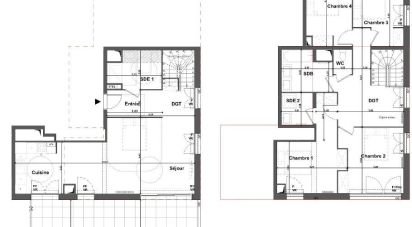 Appartement 5 pièces de 130 m² à Bordeaux (33000)