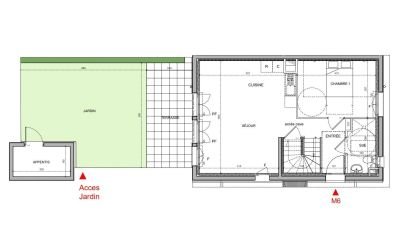 House 6 rooms of 106 m² in Serris (77700)