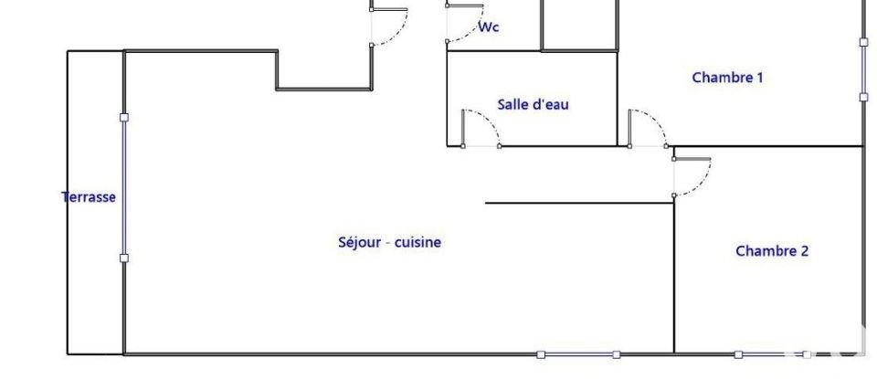 Appartement 3 pièces de 54 m² à Dax (40100)