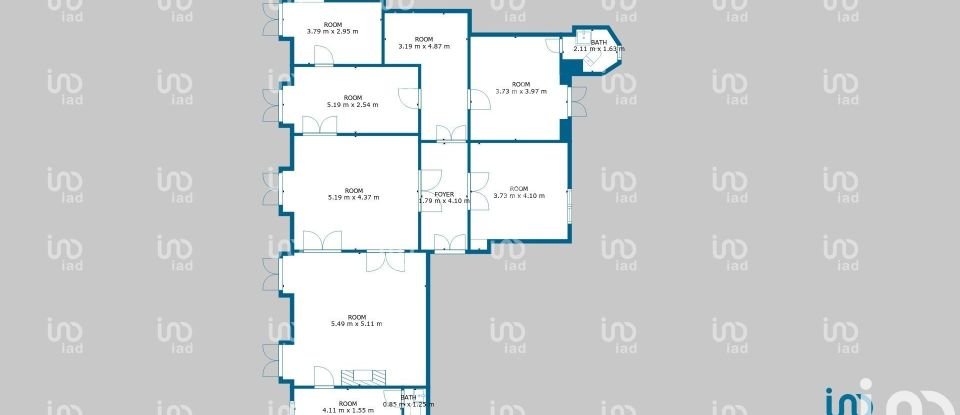 Appartement 5 pièces de 110 m² à Narbonne (11100)