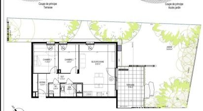Apartment 3 rooms of 67 m² in Domène (38420)