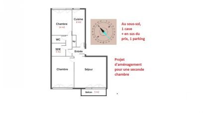 Apartment 3 rooms of 74 m² in Neuilly-sur-Seine (92200)