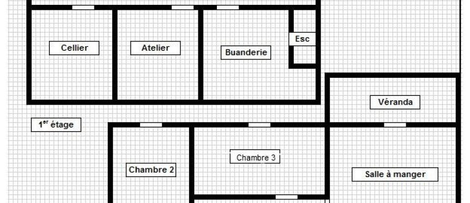 Maison 5 pièces de 65 m² à Verrières (86410)